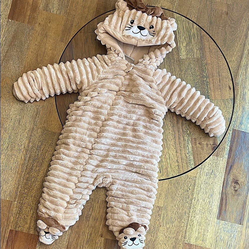 Cozy Lion Baby Snowsuit Bunting